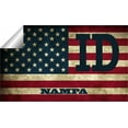 thumbnail image 2 of Nampa ID Idaho Canyon County Vintage US Flag Decal Bumper Sticker 3M Vinyl 3" x 5", 2 of 3
