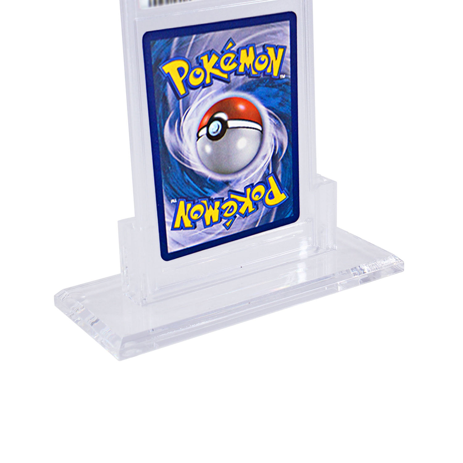 Protection ovp Clear Plexiglas case for 3 Pokemon PSA card UV RESISTANT 