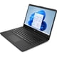 thumbnail image 2 of Laptop HP 14-fq1003cl Pantalla táctil de 14 pulgadas 8GB DDR4 RAM 256GB SSD AMD Ryzen 3 5300U Radeon Graphics 720p HD Cámara Webcam Lector de tarjetas SD USB-C HDMI Windows 11 Home S, Notebook negro a, 2 of 5