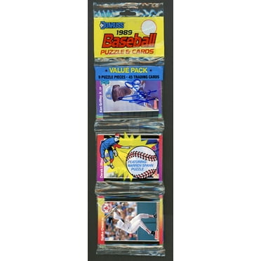 Ken Griffey Jr. Autographed 1989 Donruss Baseball Sealed Rack Pack Rookie Card #33 Seattle Mariners Beckett BAS #AA00382