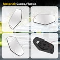 thumbnail image 6 of Driver Side Door Mirror Glass Heated Signal Fit for 2015-2016 Silverado 3500 HD, 6 of 6