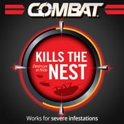 Combat Max Roach Killing Bait Stations for Small Roaches, No Mess or Odor, 12 Count