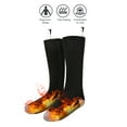 thumbnail image 4 of Productos de invierno Par de calcetines de calefacción eléctrica Montar al aire libre Deportes de es Meterk  Sin batería/Gris, 4 of 7