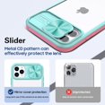 thumbnail image 7 of Phone Case for iPhone 11 Pro Max 6.5 with Tempered Glass Screen Protector Cover and Camera Cover Slide 360 Full Body Protection Slim Clear Bumper Cell Accessories iPhone11 11pro Promax i XI Plus Blue, 7 of 7