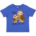 thumbnail image 3 of Inktastic Owl Always Love You Cute Owl Family Boys or Girls Toddler T-Shirt, 3 of 5