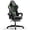 Black, variant on Lointain White Gaming Chair with Footrest, Ergonomic Gamer Game Chair for Adult, Reclining Office Chair with Massage Lumbar Support, Computer Chair, White