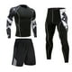 thumbnail image 2 of Traje deportivo de hombre, mallas de manga larga, ropa deportiva de secado rápido para hombre, ropa deportiva de secado rápido, ropa de entrenamiento de baloncesto PRO, 2 of 5