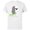 White, variant on Star Wars Stormtrooper Dad's a Trooper - Short Sleeve Cotton T-Shirt for Adults - Customized-Black