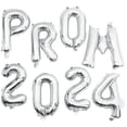 thumbnail image 1 of LOVEVER Party Balloons for Decor Prom Letters Arch Kit Bride Silver, 1 of 8