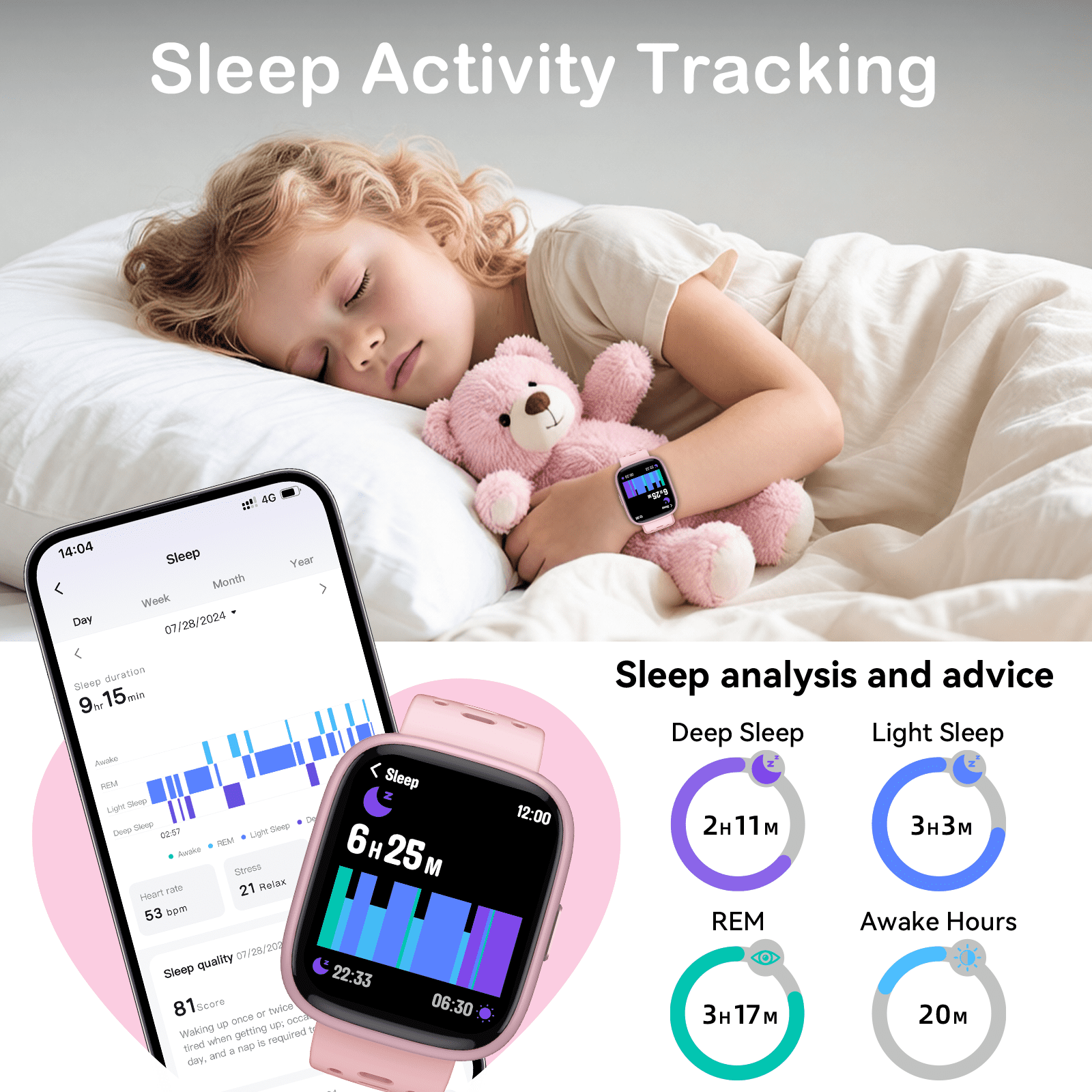 2026 Cillso Smart Watch for Kids with Find My, 1.83" HD Touch Screen, BLE5.3, IP68 Waterproof, Multiple Sports Modes, Activity Tracker Pedometer,Ideal Gift