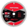 thumbnail image 1 of Hoja de sierra CRAFTSMAN CMAS272560, 18,4 cm, 60 T, acabado y madera contrachapada, 1 of 1
