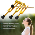 thumbnail image 4 of 6Pack Tuning Fork Set(128Hz, 256Hz, 512Hz) Tuning Fork Kit for Healing, Chakra, Sound Therapy, Slider Fork (Gold), 4 of 7