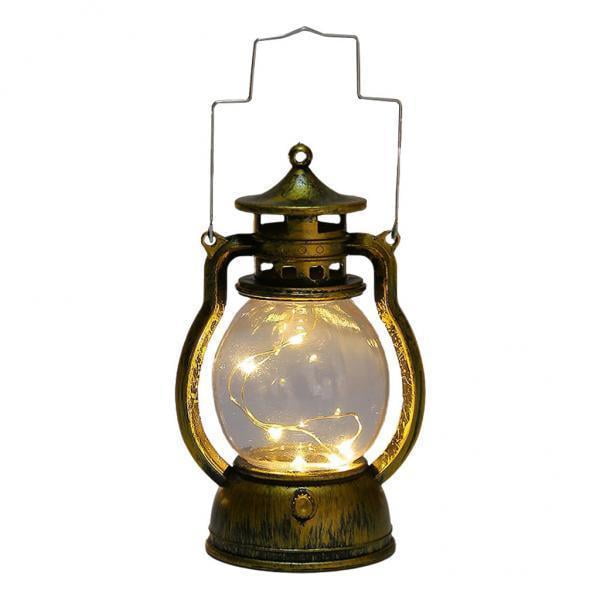 Paquete de 2 lámparas decorativas de aceite Zulema LED Navidad 2 piezas