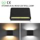 thumbnail image 1 of Lámpara De Pared Led Cob De 6W, Aplique De Pared De Arriba Y Abajo, Resistente Al Agua, Ip65, Blanco Cálido, Ca 85-265V Para Pasillo, Jardín, Patio seitruly HA025698-02, 1 of 5