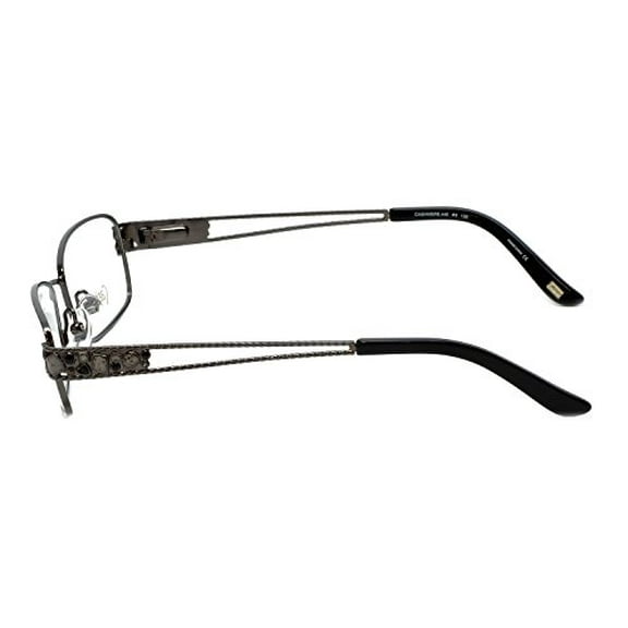 Silver Dollar Designer Reading Glasses Cashmere 446 53mm in Graphite  0.75