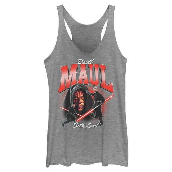 Womens Star Wars Sith Lord Maul Racerback Tank