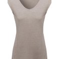 thumbnail image 3 of FashionOutfit Women's Ribbed Basic Sleeveless Tank Top, 3 of 4