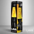 thumbnail image 3 of Lámpara Lava® - Base ranurada para discos de vinilo de 14,5'' - La luz de movimiento original - Cera amarilla y líquido naranja - Artículo n.º 2017, 3 of 5
