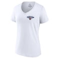 thumbnail image 2 of Women's Fanatics  White Florida Panthers 2024 Stanley Cup Champions Plus Size Jersey Roster V-Neck T-Shirt, 2 of 3