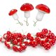 thumbnail image 5 of Decoración de setas 30 Uds DIY Mini setas rojas Mini maceta decoración de jardín Bonsai paisaje en miniatura Sincero Electrónica, 5 of 5