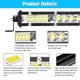 thumbnail image 3 of Slim Flood LED Bar 120W Luz de trabajo para automóvil 4x4 Camión ATV SUV Barco (10 pulgadas) Tmvgtek Accesorios para autos y motos, 3 of 9