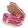 thumbnail image 7 of Yoyauz Baby Girl Mary Jane Shoes Anti Slip Rubber Sole Ballet Slippers Princess Dress Wedding Shoes Newborn Kids Shoes Toddler Shoes（0-12 Month）, 7 of 7