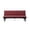 Red, variant on Futon Sofa Bed Twin Sleeper with Adjustable Backrest, Gray 3-Seater Metal Frame Convertible Couch for Small Spaces Apartment Dorm Office
