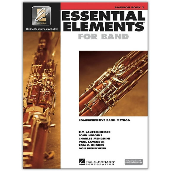 Hal Leonard Essential Elements for Band - Bassoon 2 Book/Online Audio