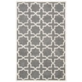 thumbnail image 4 of SAFAVIEH Chatham CHT732D Handmade Dark Grey / Ivory Rug, 4 of 10
