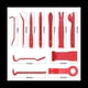 thumbnail image 2 of Kit de Herramientas de Desmontaje de 11 Piezas Placa de Palanca Hebilla de Goma Hebilla de UñA Destornillador Clip de SujecióN Kit de Herramientas de ReparacióN de Desmontaje, 2 of 6
