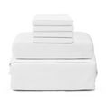 thumbnail image 5 of Lintex Linens Hotel Collection 1800 6-Piece Bed Sheet Set Grey Queen, 5 of 5