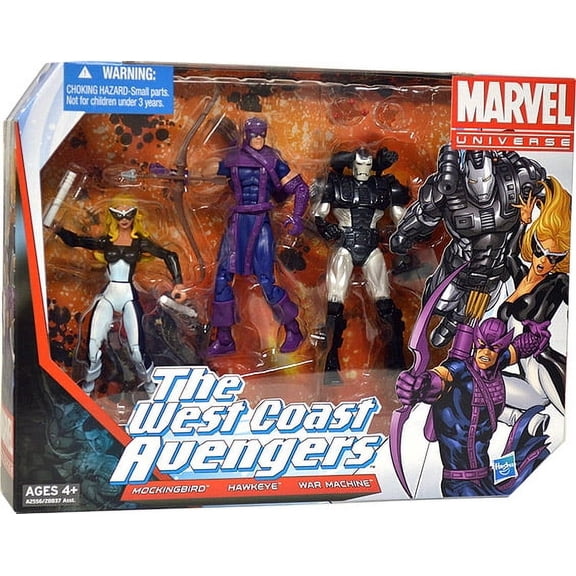 Marvel Universe 3.75 Inch Action Figure Team Pack Series - West Coast Avengers