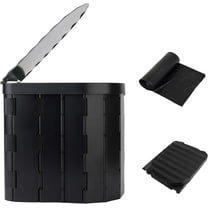 Foldable Camping Toilet – Portable Toilet for Camping – TravelToilet for Car, Hiking & Outdoor Use – Portable Potty for Adults – Durable Lightweight Emergency Toilet with Lid, Seat & Carry Bag