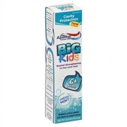 Aquafresh Big Kids Fluoride Toothpaste, Fresh Mint - 3.9 Oz