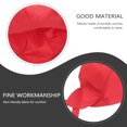 thumbnail image 3 of FRCOLOR Toque de Chef Mode Toque de Chef Cuisine Traiteur Crâne Ruban Turban (Rouge),11.22"X7.87"X4.72 Pouces, 3 of 4
