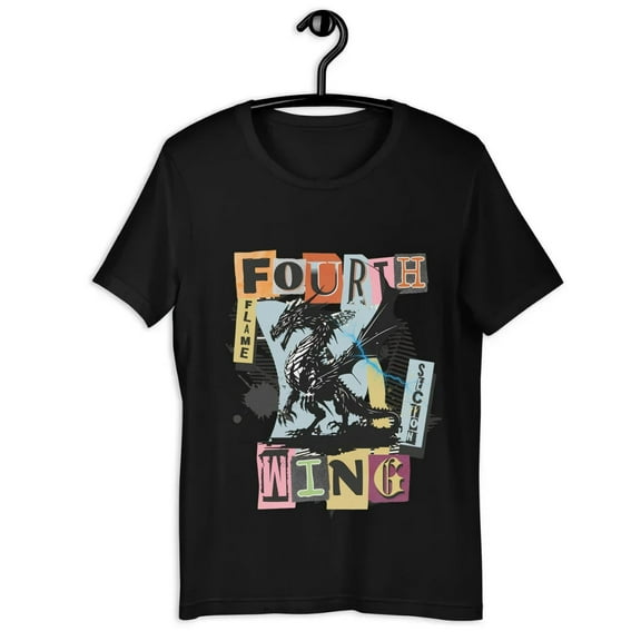 100% cotton tshirts men tee Fourth Wing Shirt