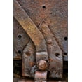 thumbnail image 2 of Mahan, Kathy 11x14 Gold Ornate Wood Framed with Double Matting Museum Art Print Titled - Rusty Metal IV, 2 of 4