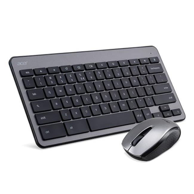 Acer America GP.ACC11.00X Chrome Wireless Keyboard & Mouse Combo Set