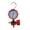 Red, variant on YAHHU Single Manifold Gauge for R410A R22 R134A R404A Air Condition Systems, Heavy Duty Brass AC Freon Charging Diagnostic Tool, Blue (7.48 inches / 19 cm)