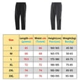 thumbnail image 6 of Men Training Cropped Pants Quick Dry Prints Bodybuilding Pants Patchwork Fitness 7 Points Pant Man Running Sweatpant, 6 of 6