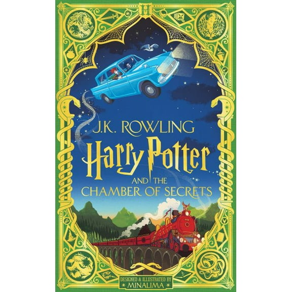 Pre-Owned Harry Potter and the Chamber of Secrets (Harry Potter, Book 2) (Minalima Edition) (Interactive Illustrated Edition): Volume 2 (Hardcover) 1338716530 9781338716535