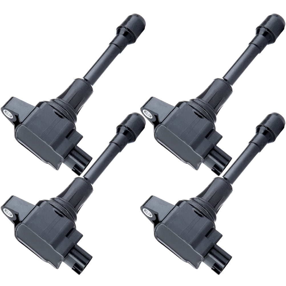 ECCPP New Plug Ignition Coil 4 pack For 2009-2015INFINITI FX50 M56 QX60 Compatible with 2009-2012 Nissan Versa 1.6L L4 UF549