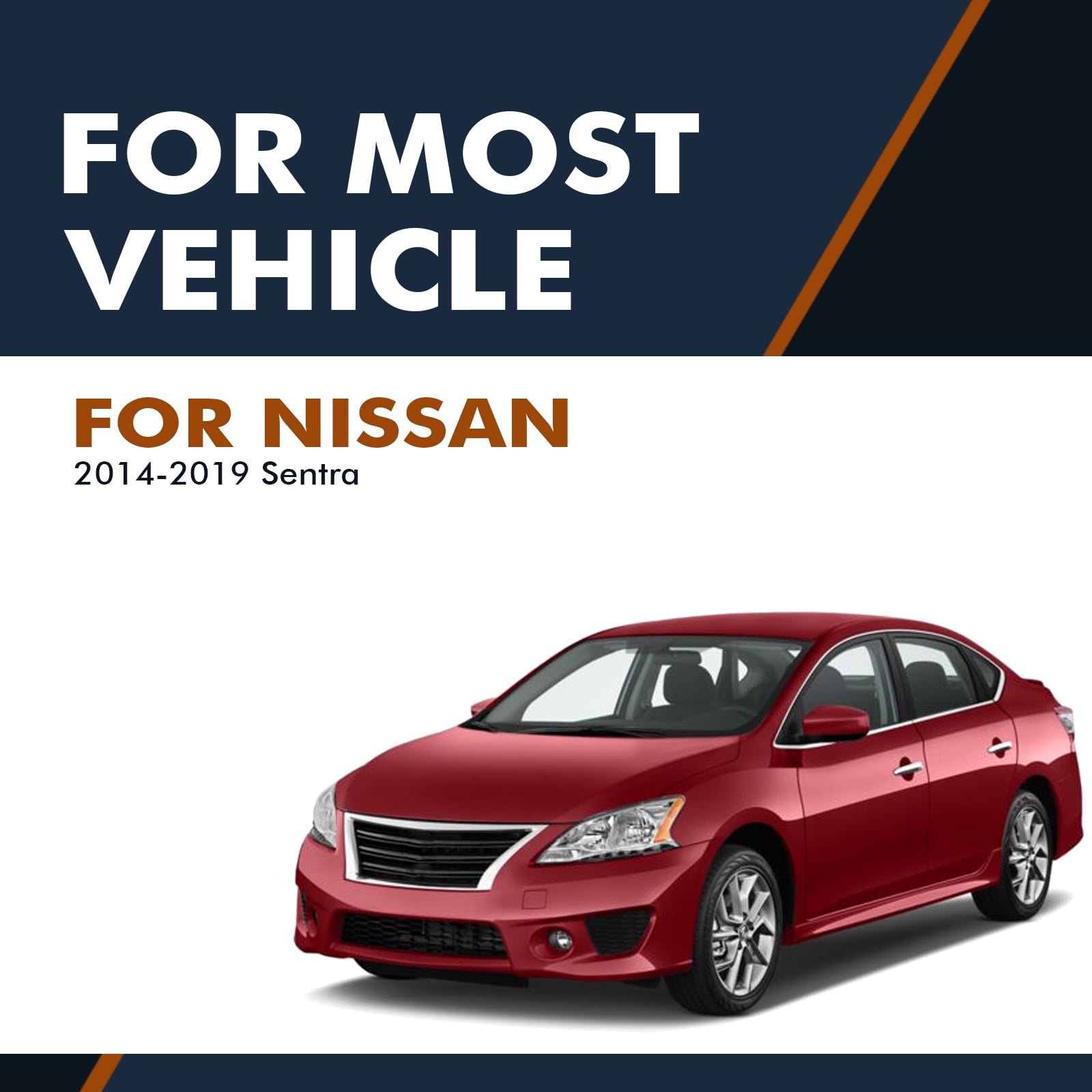 Front-Rear Set 4 Quick Complete Strut-Shock For 2014-2019 Nissan Sentra