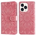 thumbnail image 1 of Funda tipo cartera GANGXUN para iPhone 14 Pro , diseño girasol, cuero PU, soporte, cierre magnético, tarjetero, 1 of 5