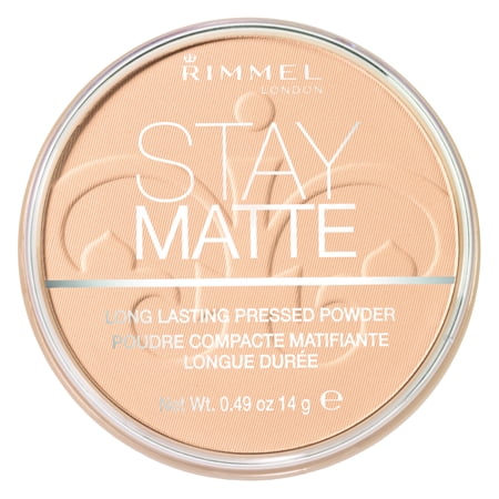 Rimmel Stay Matte Pressed Powder, Transparent 001, .49 oz (14 g)