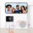 thumbnail image 1 of Xihbxyly Las Mejores Ofertas de Hoy Timbre de Puerta Inteligente Inalámbrico Video y Control Remoto, Timbre Visual con Wifi, Visión Nocturna de Alta Definición, Audio Bidireccional, Timbre de Puerta, 1 of 7