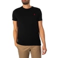 thumbnail image 2 of Polo Ralph Lauren Slim T-Shirt, Black, 2 of 5