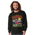 thumbnail image 5 of Dennis The Menace Always Hustle Men's Crewneck Sweatshirt Brisco Brands X, 5 of 6