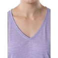thumbnail image 5 of Athletic Works Women's Core Active Short Sleeve V-Neck T-Shirt, Sizes XS-3X, 5 of 7