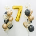 thumbnail image 2 of Number Balloon 40 Inch for Birthday Decorations, Large Foil Balloon Numbers, Mylar Giant Birthday Balloon for Boy Girls Women Men, 2 of 18